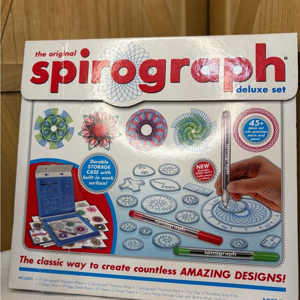 Spirograph Deluxe Set with Storage Case